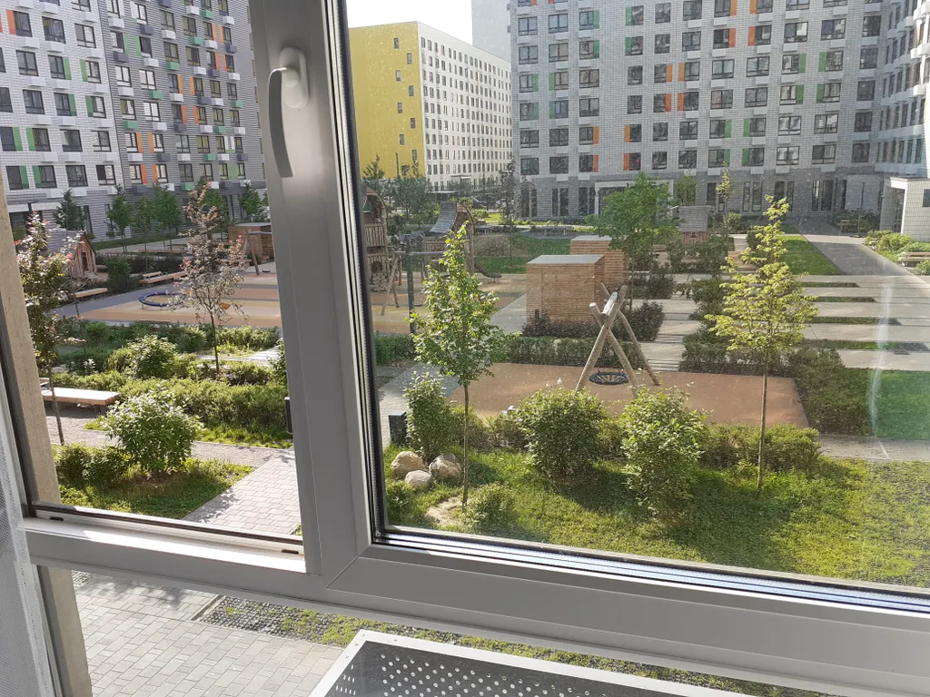 Уютная квартира с видом на тихий двор