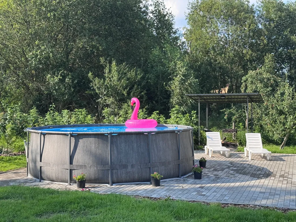 Дом с баней и бассейном в 15 минутах от Минска