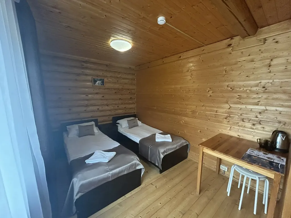 Дом 20m2 — чан, раздельные кровати, мангал