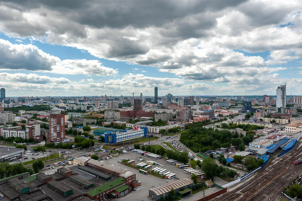 Квартира Квартира с панорамным видом на город — Екатеринбург