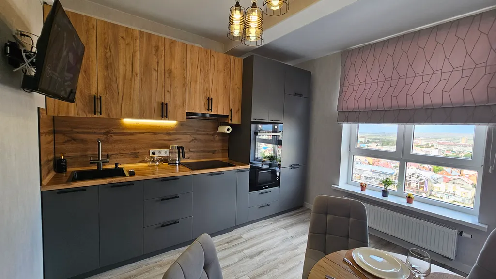 Квартира Шикарная 2-комнатная квартира с видом на море — Анапа