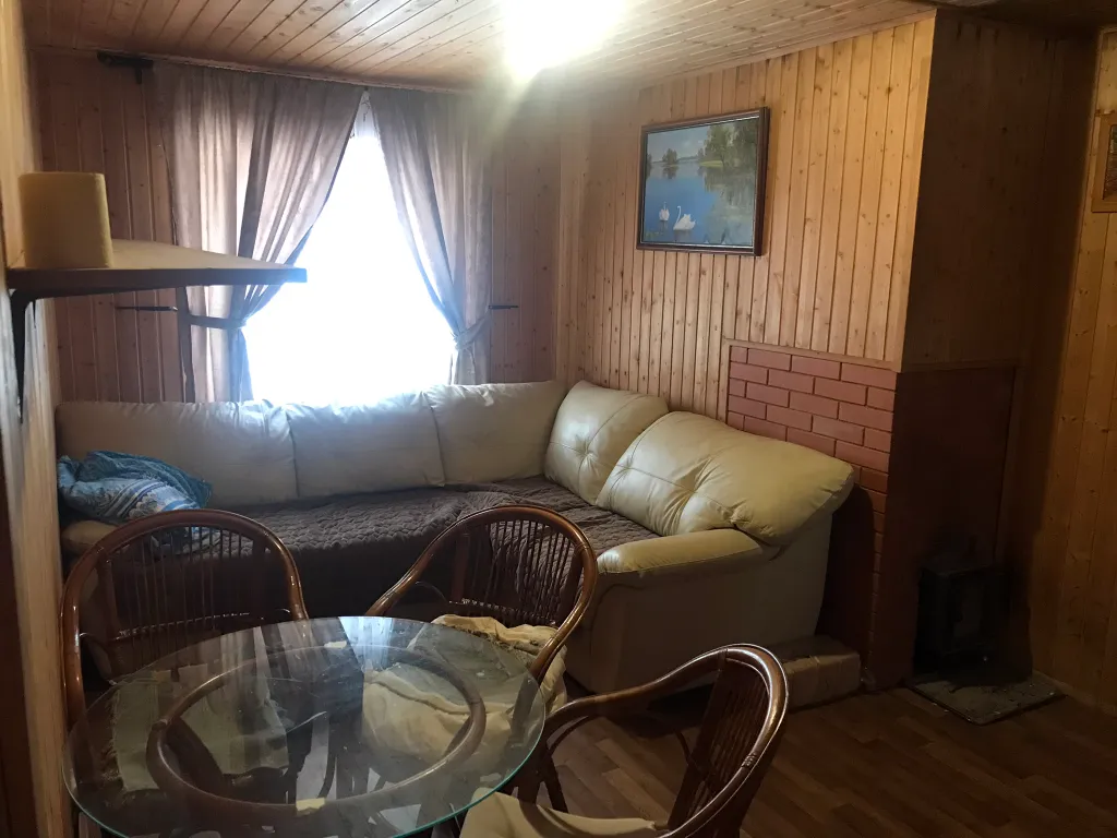 Дом с баней на дровах с вениками и паром