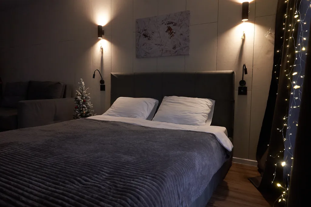 Уютный домик с купелью и баней на дровах однокомнатный