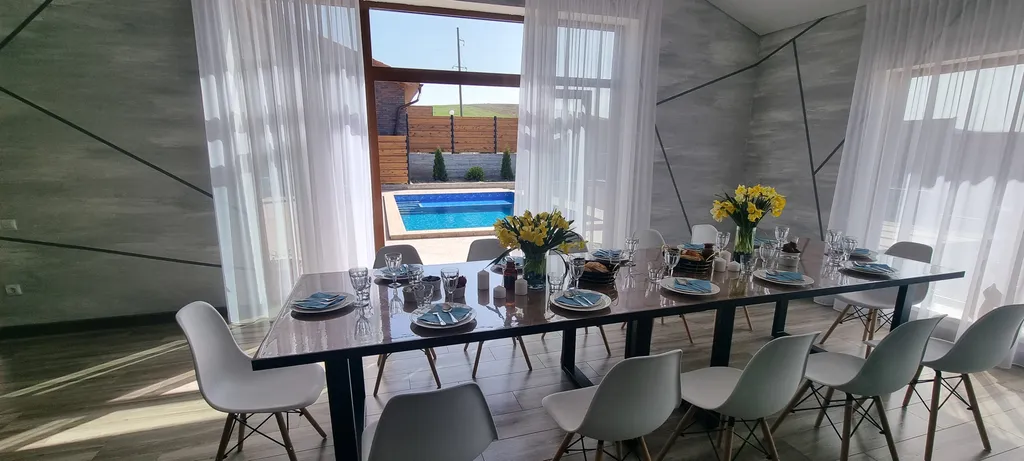 Уютный дом с термальным бассейном и баней