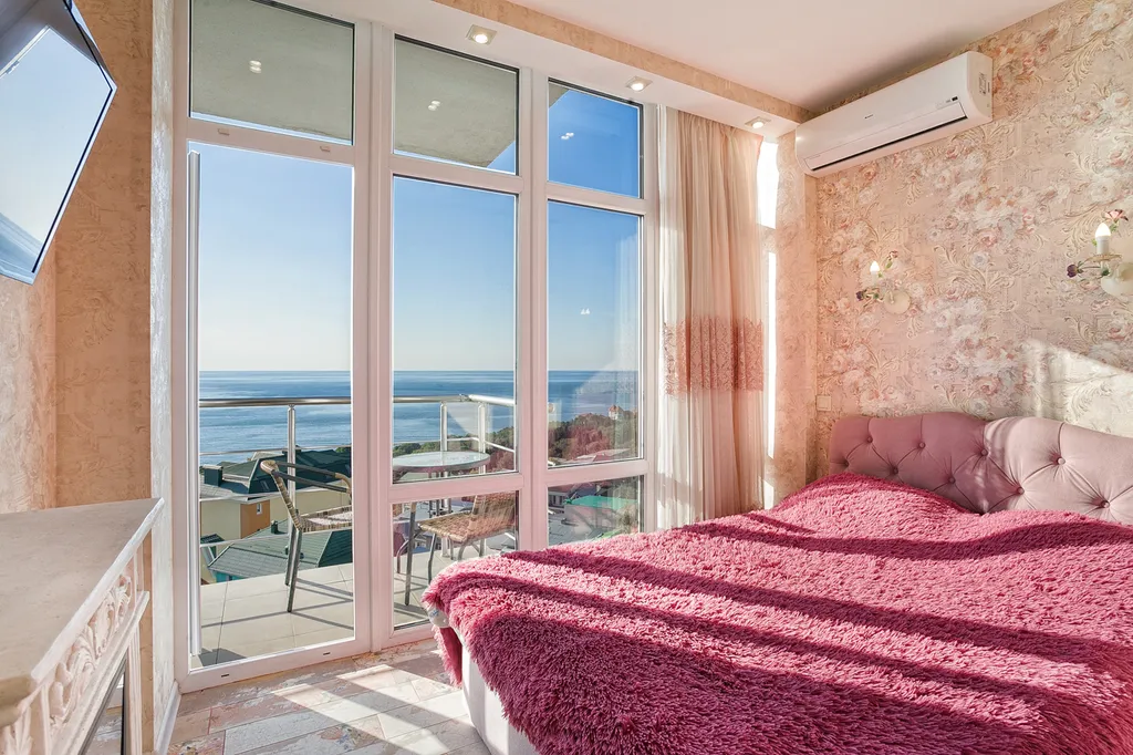 Стильная квартира студия с шикарным видом на море в Мисхоре — аренда посуточно в Кореиз