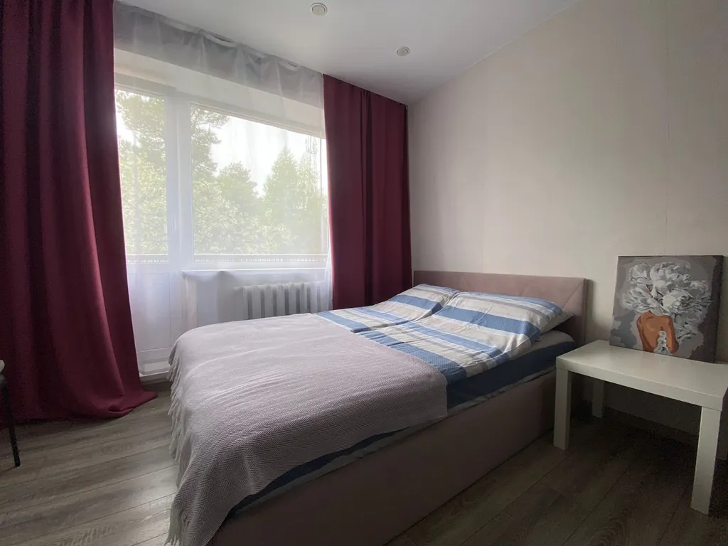 Уютная квартира с видом на цветущий двор