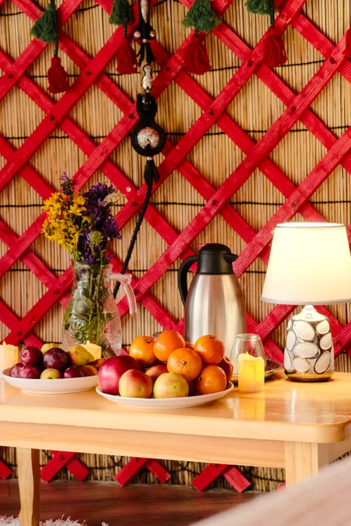 Стандартный двухместный с двумя раздельными кроватями с видом на горы