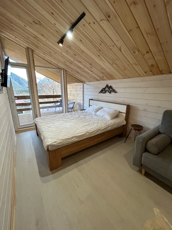 Коттедж Дом с террасой, балконом и лучшим видом в горах — Архыз