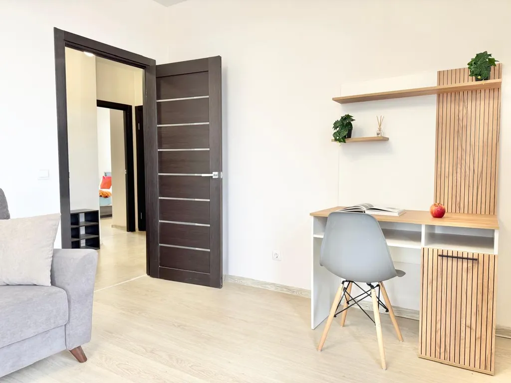 Просторная квартира с балконом