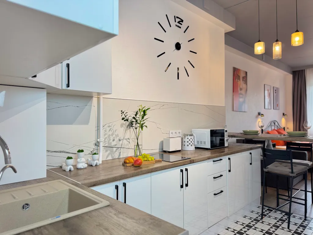 Квартира Квартира Каникулы в Кениге с видом на реку и набережную Рыбной деревни — Калининград