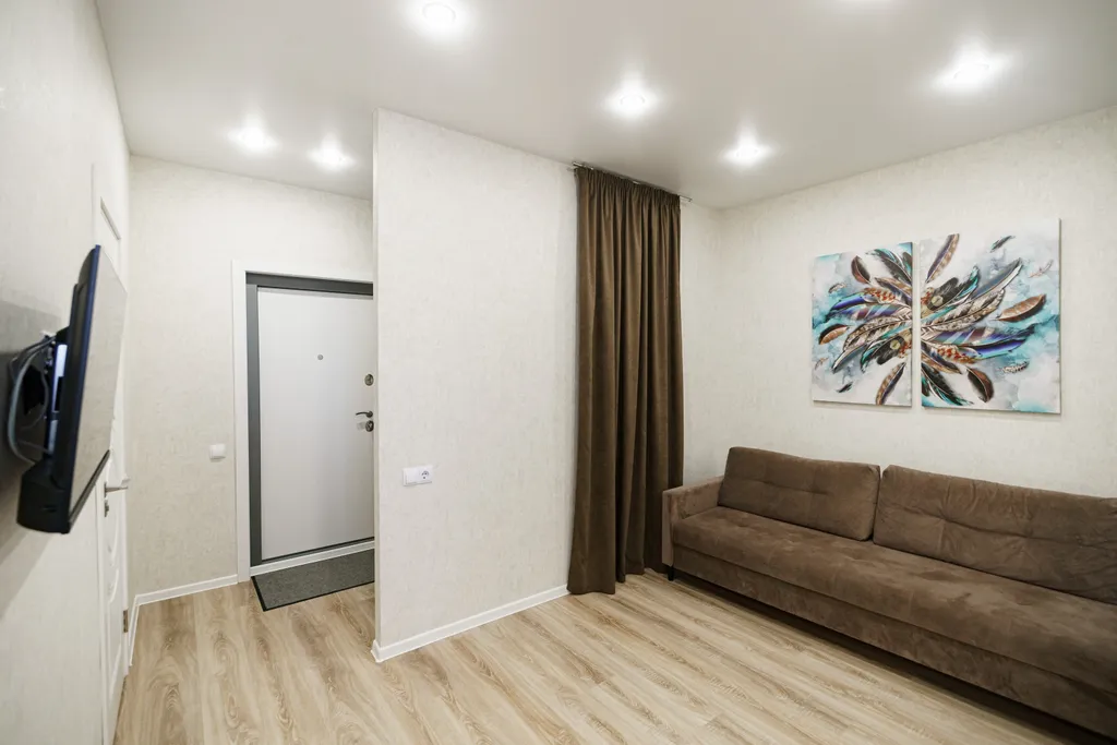 Апартаменты на 18 этаже в ЖК Аквамарин с видом на реку