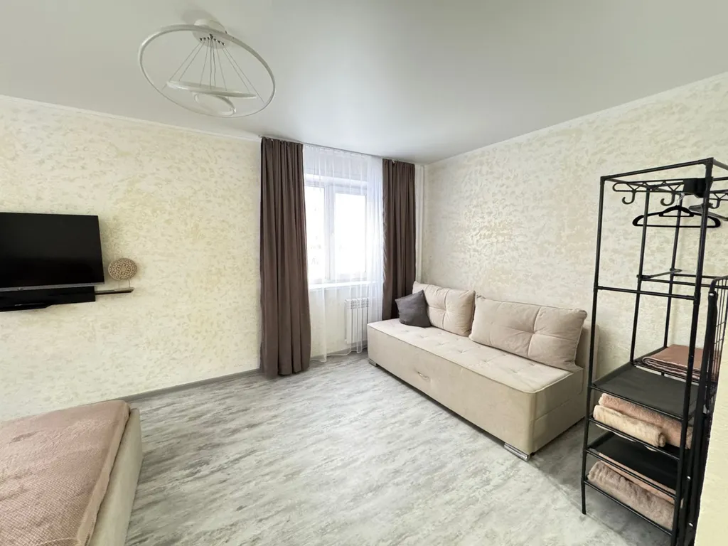 Светлая уютная однокомнатная квартира