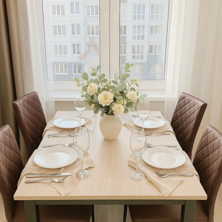 Стильная однокомнатная квартира Тирамису в ЖК На Пархоменко