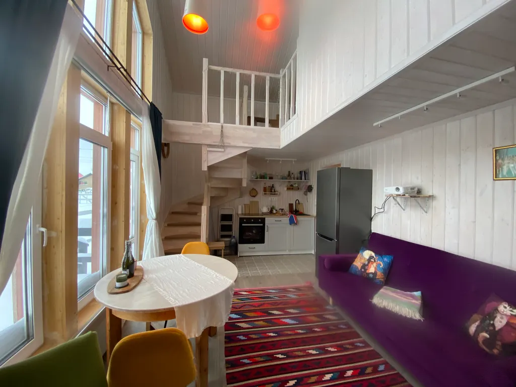 Домик Руби с камином в Болотов деревне