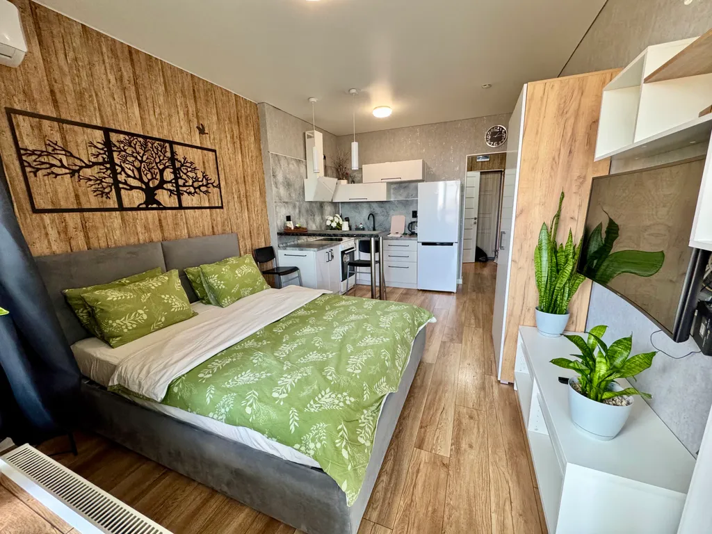 Современная квартира с удобствами в центре города