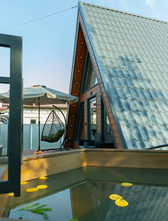 Дом афрейм романтический сказочный в 20 минутах от центра Калининграда