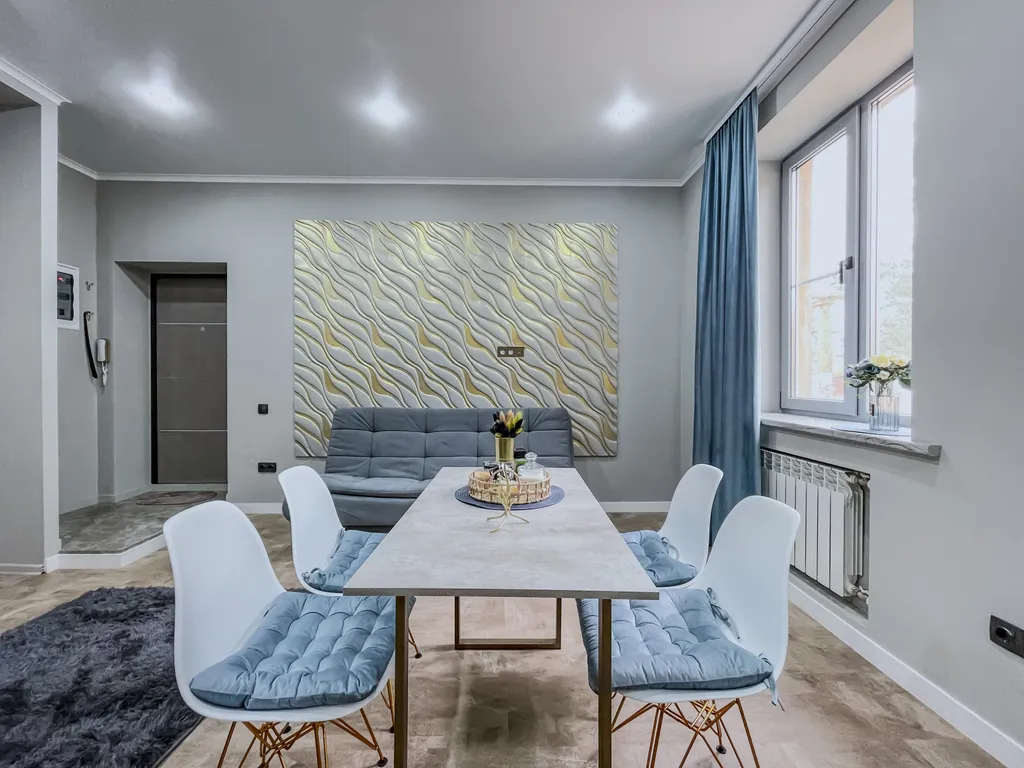 Стильная квартира с кроватью king-size