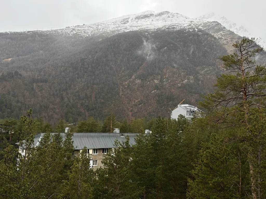 Видовая трешка в Терсколе