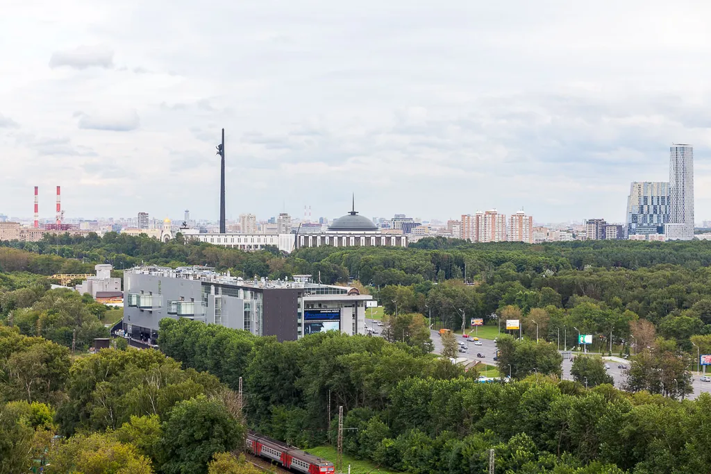 Квартира Уютная квартира с панорамой на парк Победы — Москва