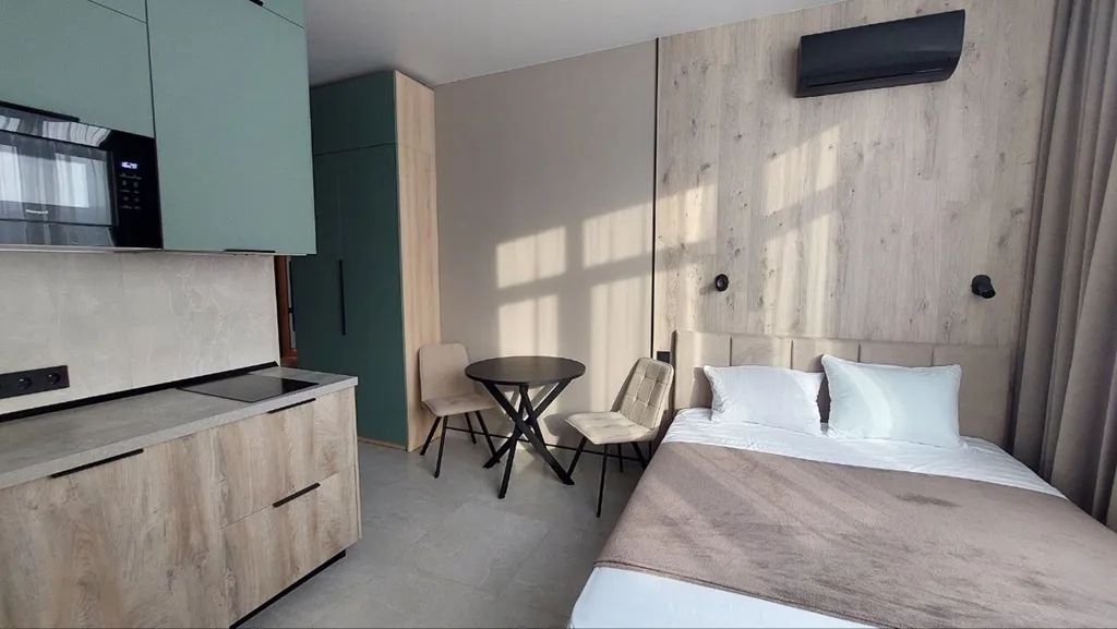 Квартира Квартира-студия для 2-х гостей в центре Шерегеша — Шерегеш