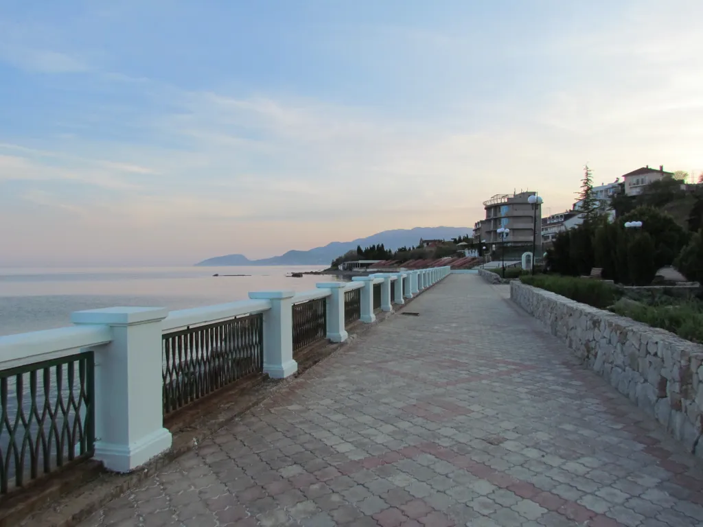 Студия с видом на море с зоной патио