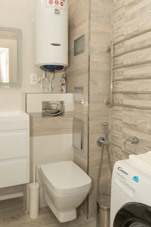 Студия с панорамным видом в географическом центре