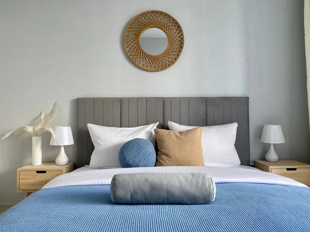 Евродвушка с кондиционером и с красивым видом на озеро