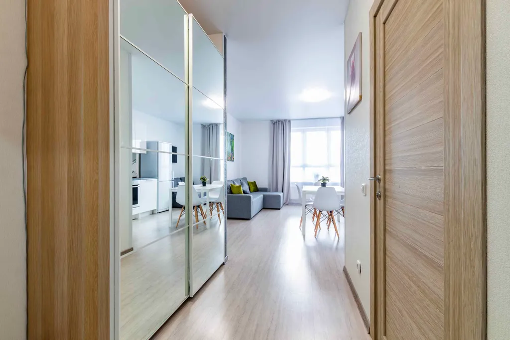 Светлые апартаменты в ЖК Московский Квартал