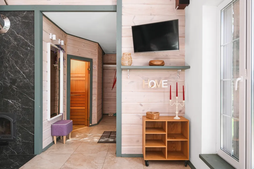 Втерем-ок уютный дом с баней на дровах и чаном, альпаки и лошадки