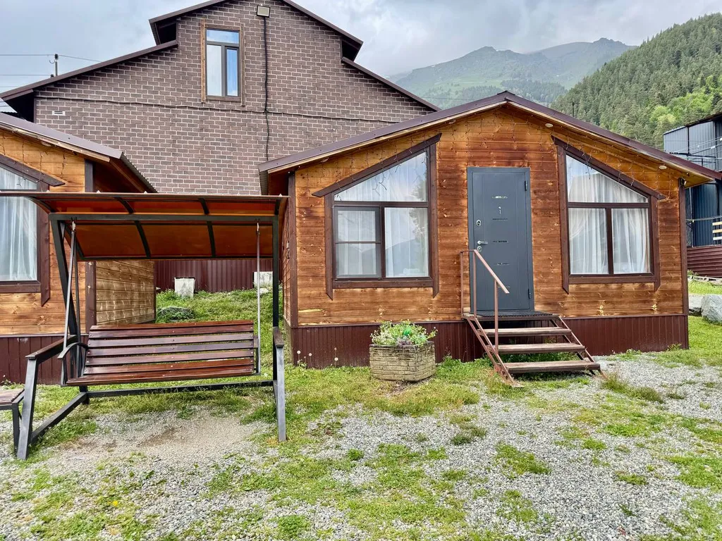 1-комнатный дом с двуспальной кроватью №1 и №4