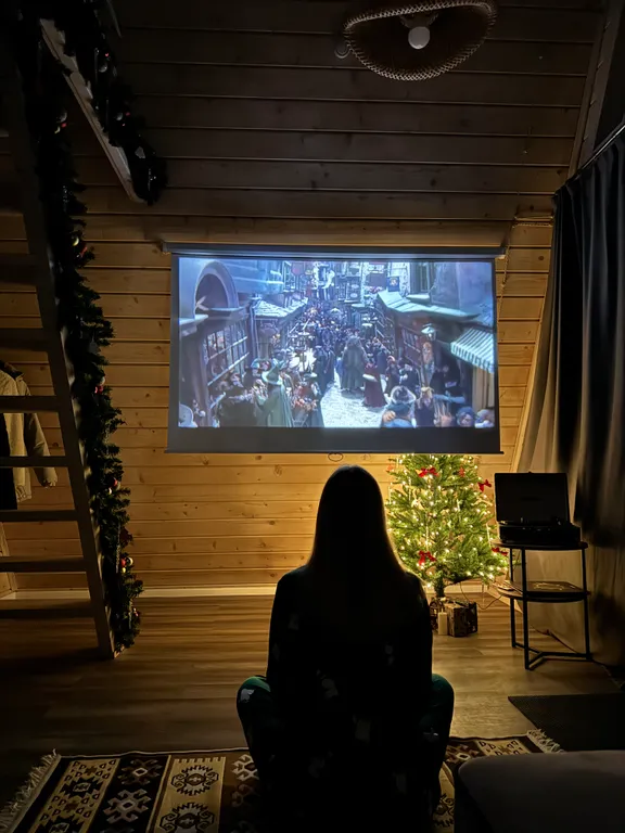 Уютный домик A-frame