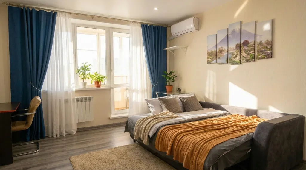 Квартира у станции Для командировок и отдыха