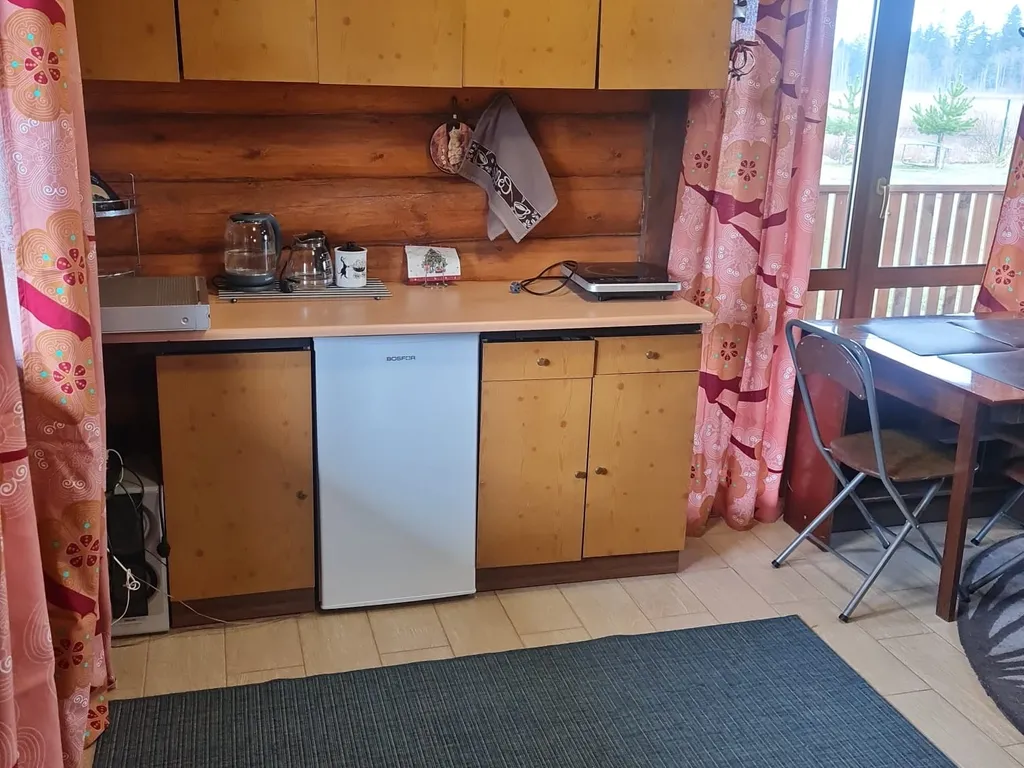 Дом с баней на берегу озера