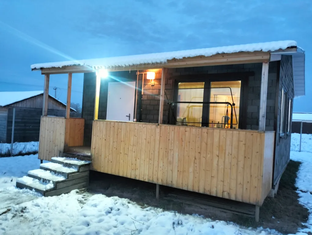 Коттедж Уютный домик и баня из бруса в тихом районе в близи леса — Черноголовка