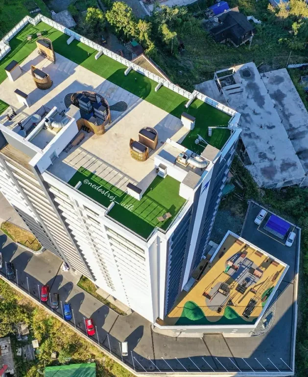 Приватная квартира в доме бизнес-класса с панорамной крышей