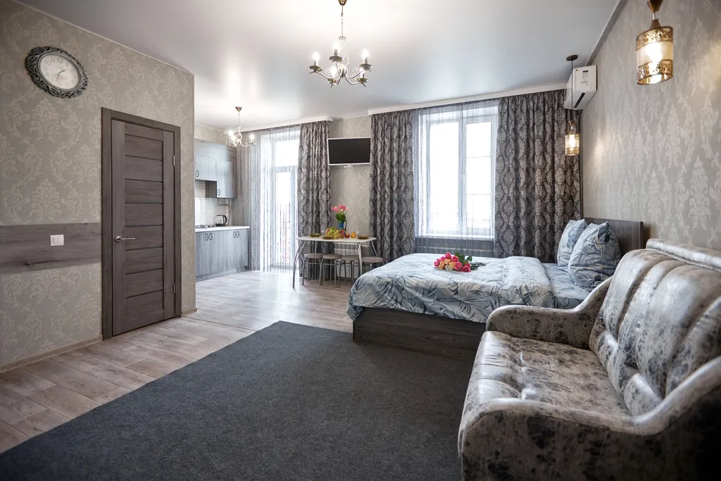 Квартира с 2 балконами, ПАРКОВОЧНЫМ местом и видом на водонапорную баш