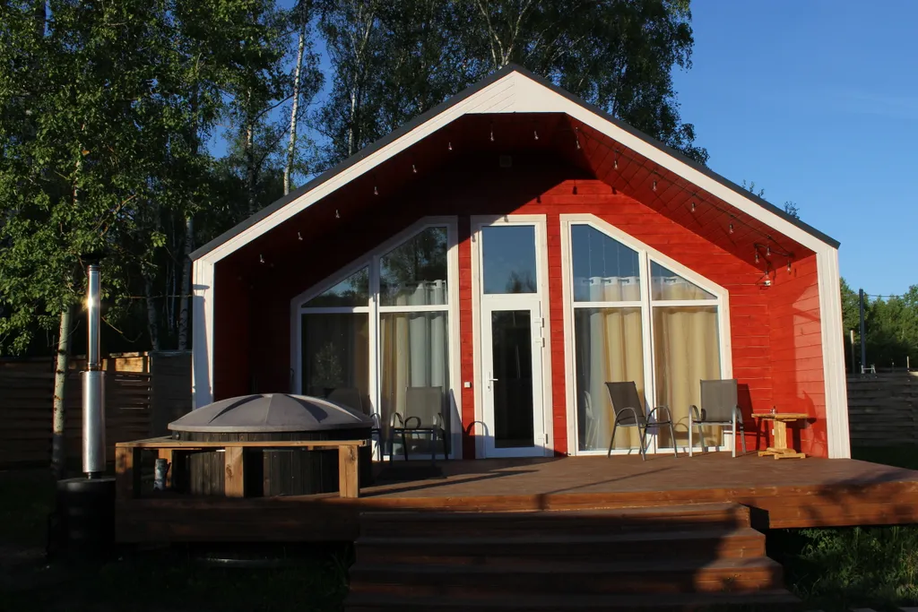 Отдых в уютном домике у леса