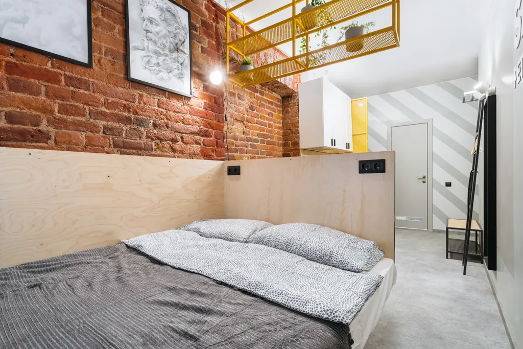 Квартира Квартира Смарт-студия у метро Василеостровская — Санкт-Петербург