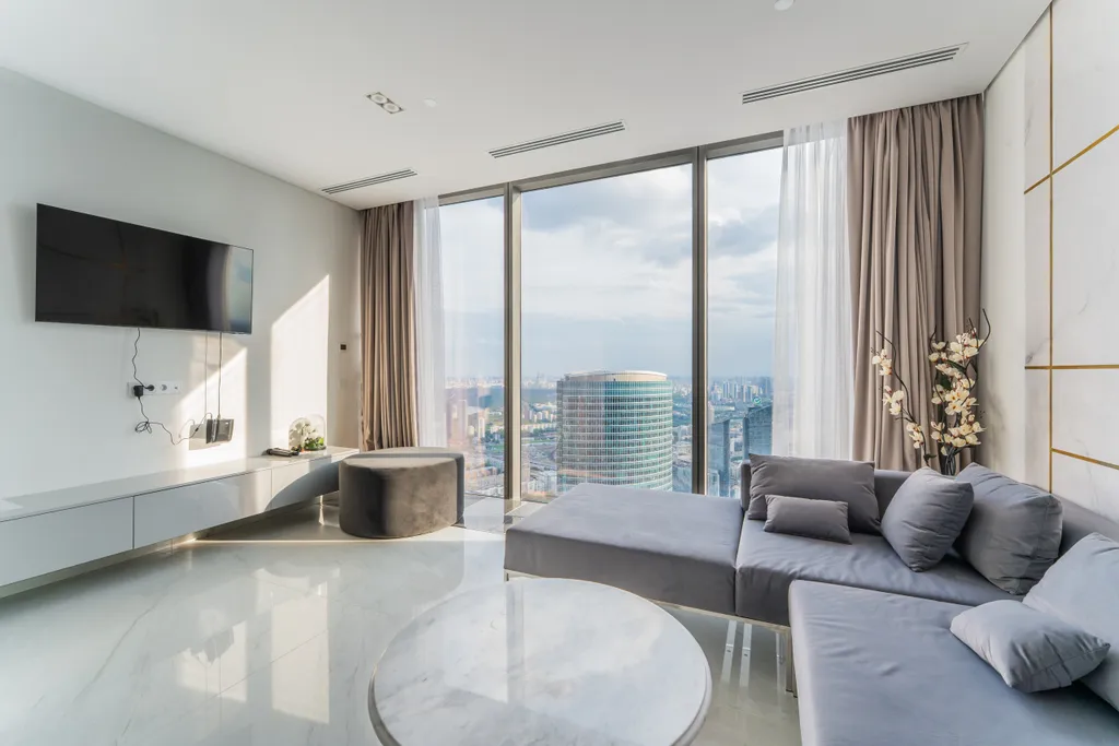 Стильный апартамент на 73 этаже с собственным хамамом и караоке