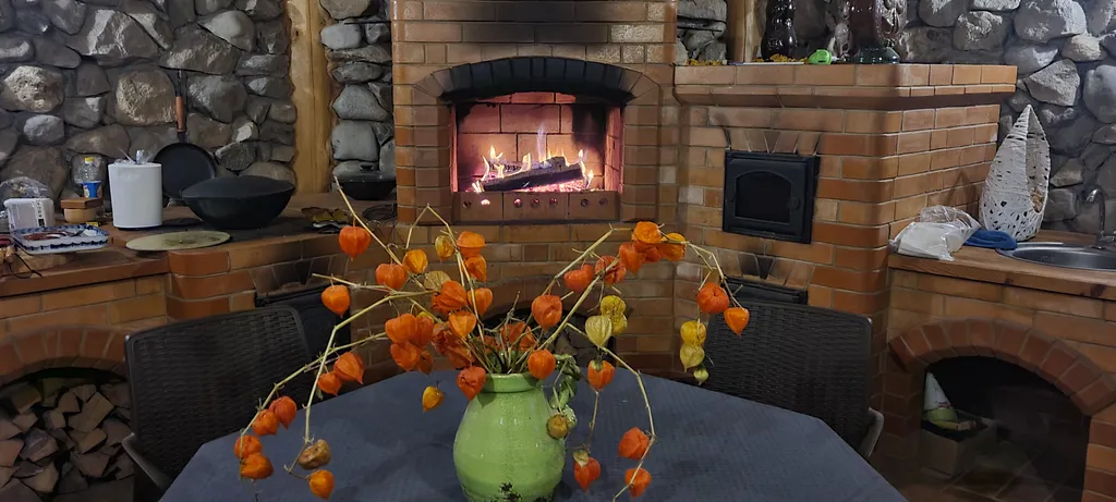 Деревенский домик в пригороде Костромы