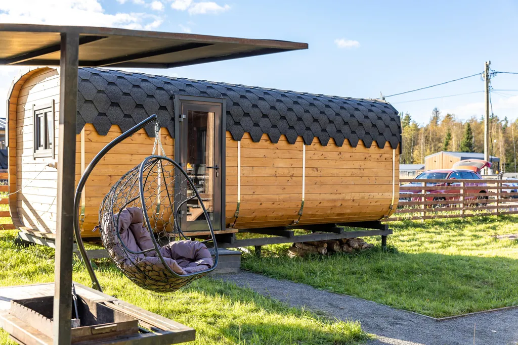 Дом с 2 спальнями и баней рядом с Коробицыно