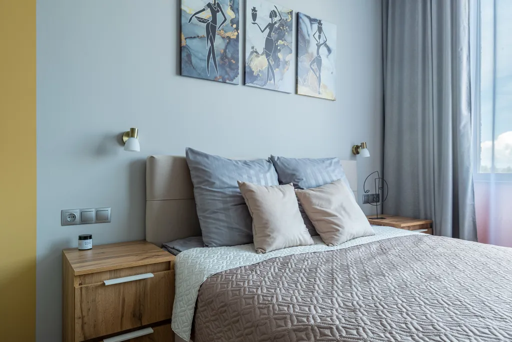 Квартира Квартира Современная студия у метро Автово — Санкт-Петербург