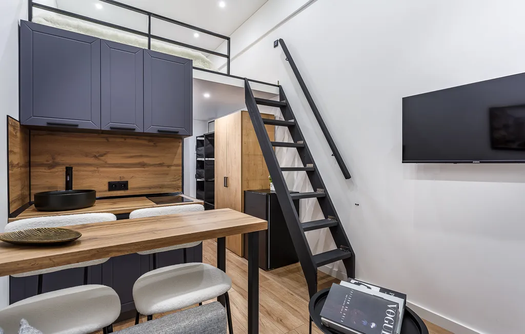 Двухуровневая студия возле Измайловского дворца