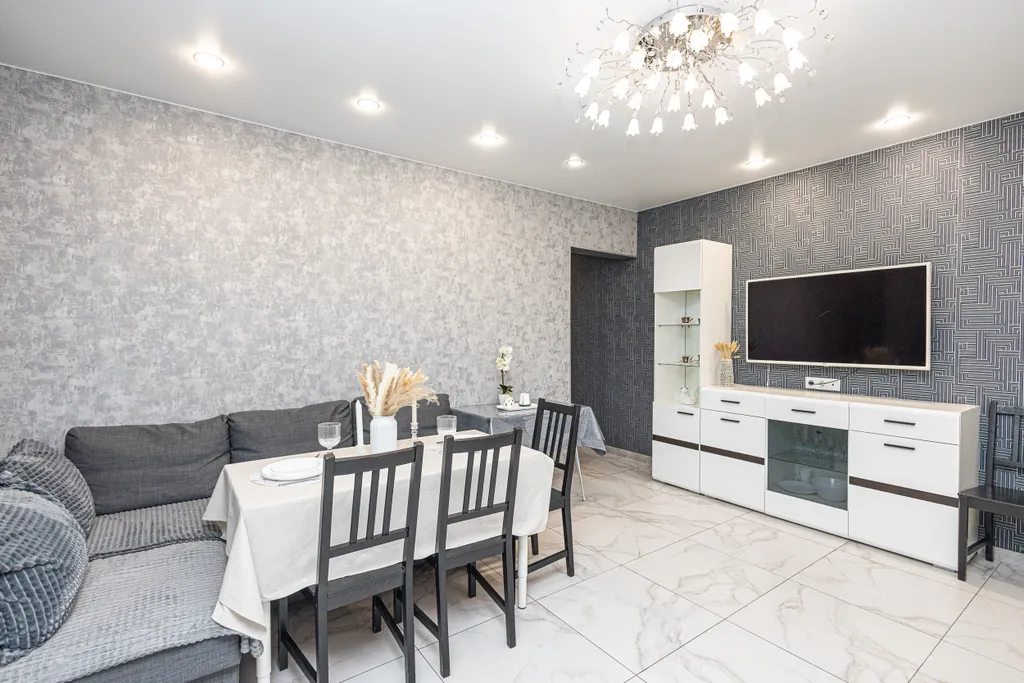 Квартира в новом доме в центре города