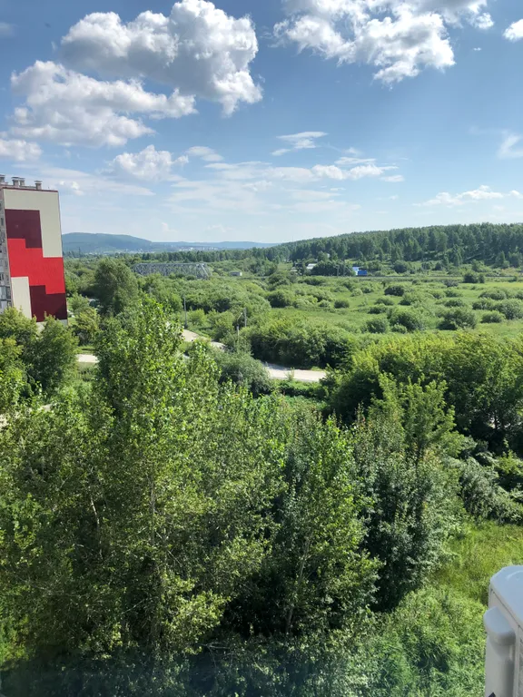 Уютная квартира в центре города с видом на реку и лес