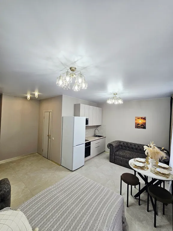 Квартира с видом на горы в новом ЖК с собственной набережной