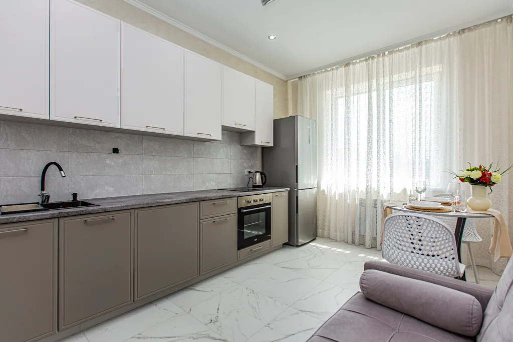 Евродвушка в центре, вид на горы ЖК Аurus