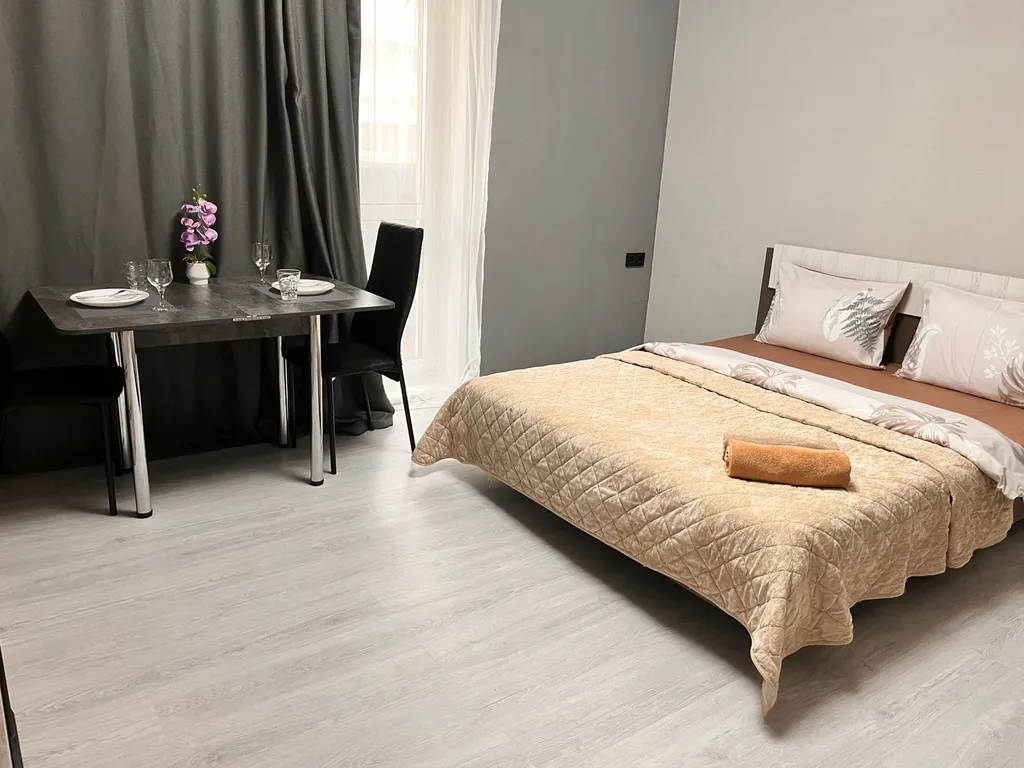 Студия с кофемашиной