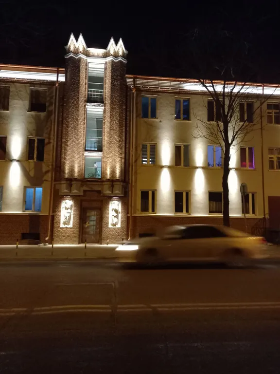 Квартира Квартира Апартамент White cat с террасой и грилем — Калининград