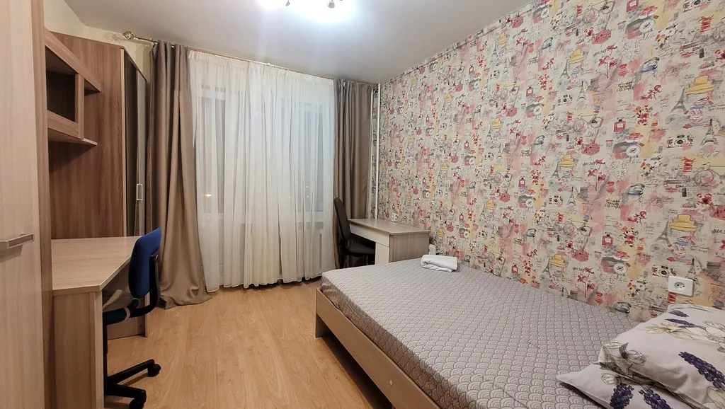 Трехкомнатная квартира со всеми условиями.